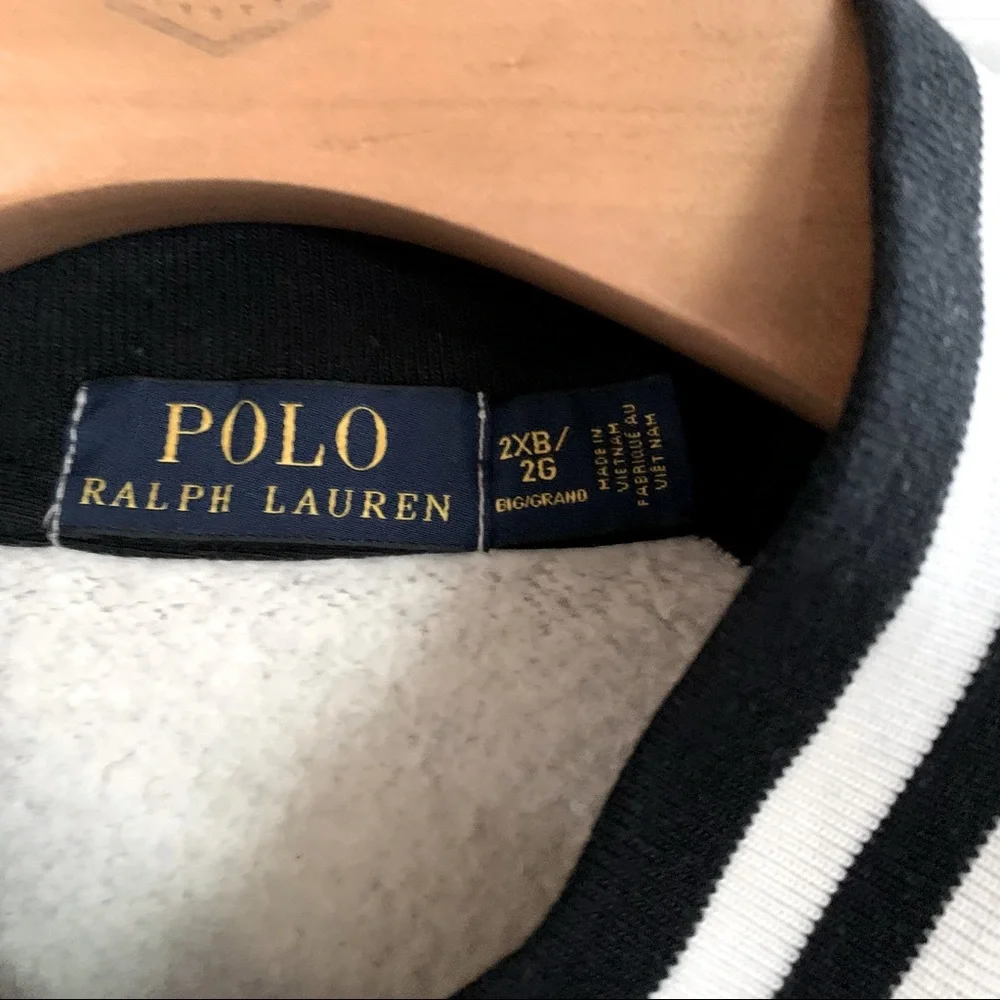 POLO Ralph Lauren Bomber Sweatshirt Jacket 2XB